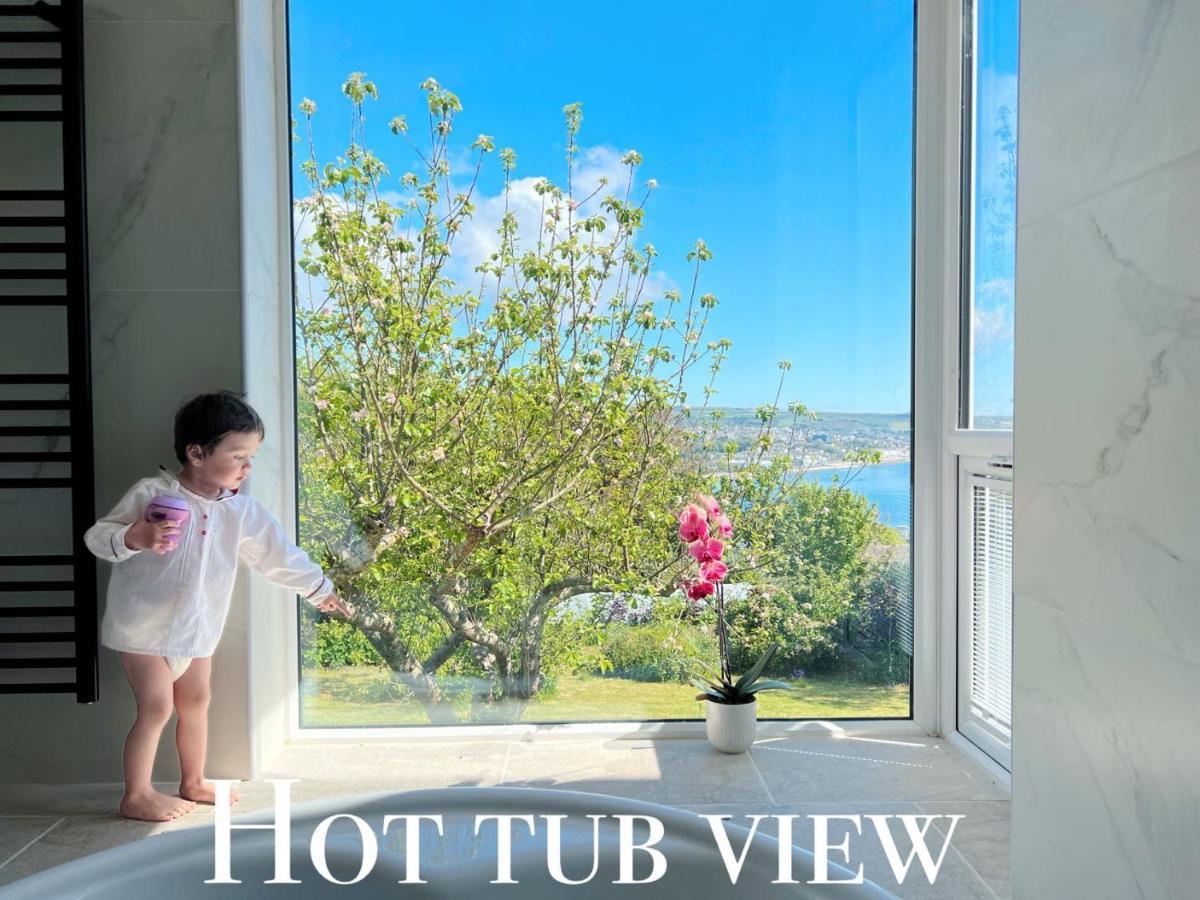 Shan Mu Inn Deluxe Hot-Tub Seaview Apartment Newlyn Luaran gambar